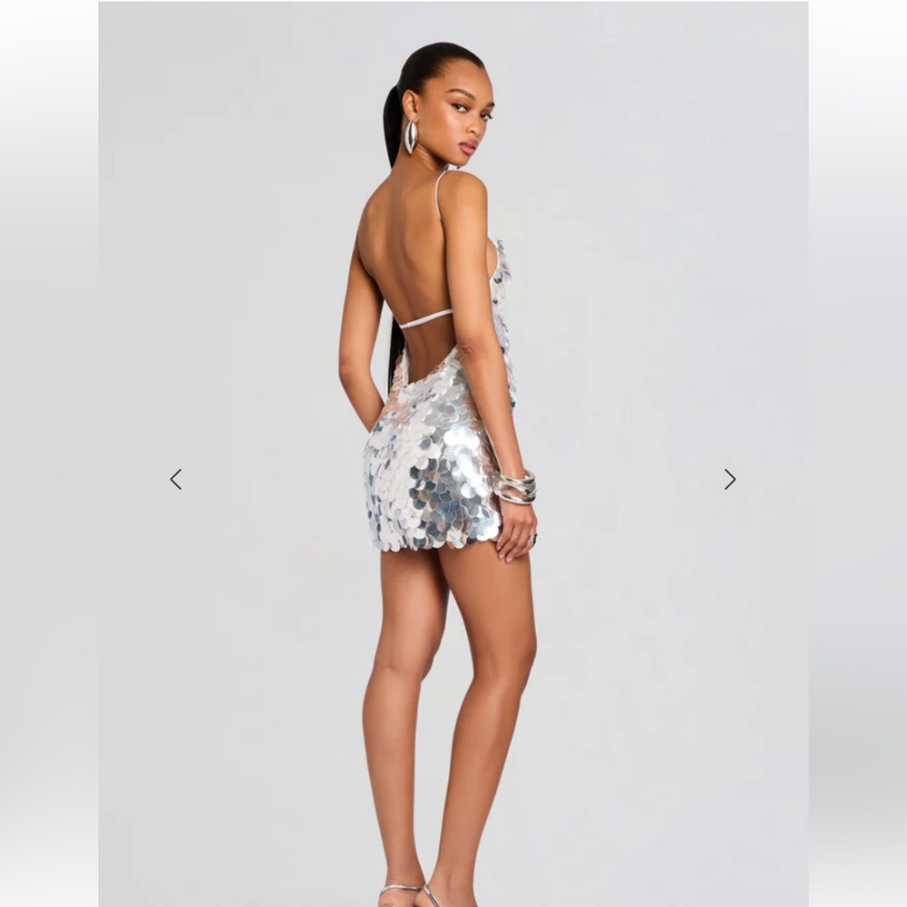 Retrofete Lainey Sequin Mini Dress XS - Picture 3 of 11